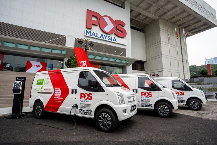 Pos Malaysia transitions to EVs for a third of its parcel deliveries