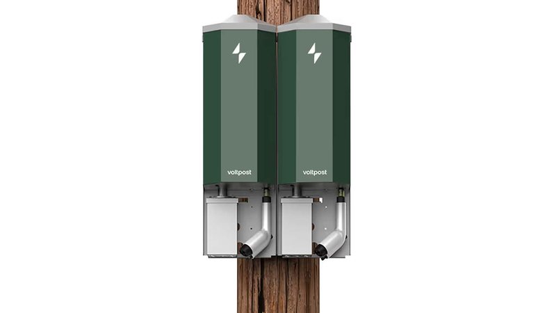 Voltpost’s Lamppost EV Chargers Are Expanding, With Free Top-Ups In Brooklyn