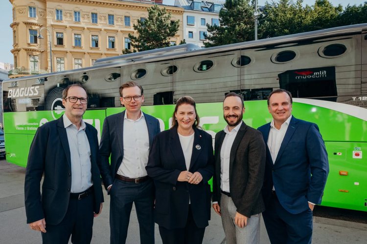 FlixBus launches long-distance electric bus route between Vienna and Bratislava
