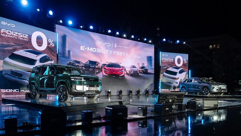 BYD launches Fang Cheng Bao Tai 7 in Uzbekistan as BYD Ti 7