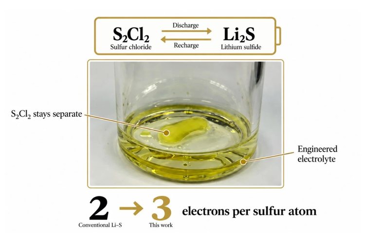 Researchers explore potential of lithium-sulphur batteries