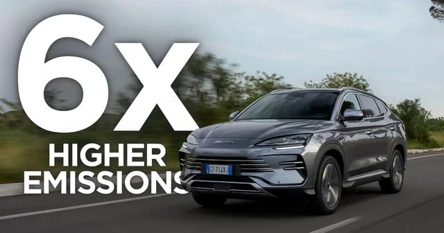 Do BYD PHEV owners plug in often enough? "Plug-in hybrids emit SIX TIMES more CO2 than official EU tests claim, T&E analysis across 220,000 real-world vehicles reveals"